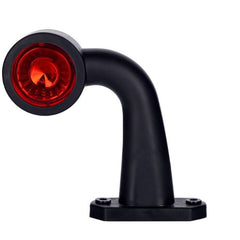 Lampa Obrysowa Biało-Czerwona na Wysięgniku Krótkim Łamanym LED Image 1