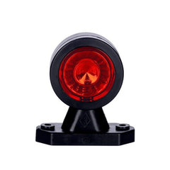 Lampa Obrysowa Biało-Czerwona na Wysięgniku Krótkim Prostym LED Image 1