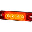Lampa Obrysowa Typu SLIM LED Czerwona (LD 2329) Image 1
