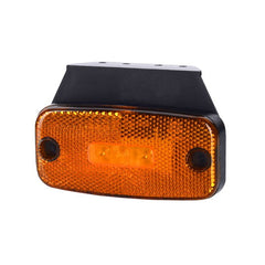 Lampa Obrysowa z Odblaskiem LED Pomarańczowa (LD 180) Image 1