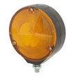 Lampa obrysowa okrągła Ucho (Mysie Uszy) – żarówkowa, klosz pomarańczowy Image 1