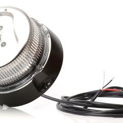 Lampa ostrzegawcza LED (bezbarwny klosz, 99mm) Image 1
