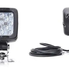 Lampa robocza W82 LED (12 diod, czarny korpus) Image 1