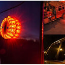 Lampy ostrzegawcze LED – dyski świetlne flary awaryjne 4 szt. Image 4