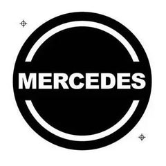 Naklejka z logo Mercedes do kołpaków Sprinter Image 1