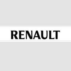 OSŁONA PRZECIWBŁOTNA/FARTUCH (2380X350MM) - CZARNY NAPIS "RENAULT" Image 1