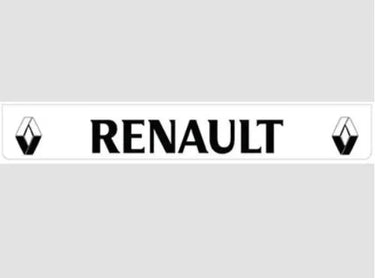 OSŁONA PRZECIWBŁOTNA/FARTUCH (2380X350MM) - CZARNY NAPIS "RENAULT" Image 1