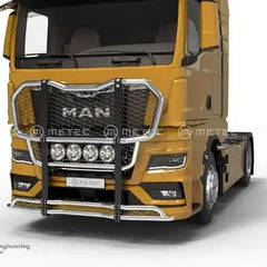 Orurowanie czołowe Outland (kangur) z uchwytami na 4 odbiorniki do MAN TGX (2020-) z homologacją R26/R61 Image 1