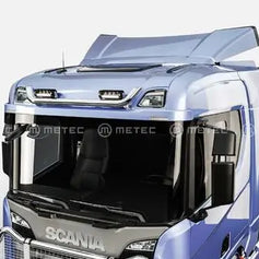 Orurowanie nad osłonę przeciwsłoneczną do SCANIA NG z wiązką elektryczną i uchwytami na 4 odbiorniki Image 1