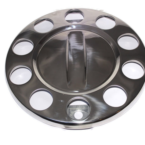 Osłona na Felgę 22,5 (10 Otworów, Stal Nierdzewna, Pełny Środek)  Image 1