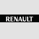 Osłona przeciwbłotna/fartuch (2380x350mm) - biały napis "RENAULT" Image 1
