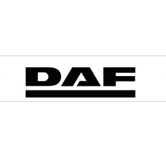 Osłona przeciwbłotna/fartuch (2380x350mm) - czarny napis "DAF" Image 1