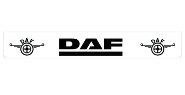 Osłona przeciwbłotna/fartuch (2380x350mm) - czarny napis "DAF" Image 1