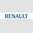 Osłona przeciwbłotna/fartuch (2380x350mm) - niebieski napis "RENAULT" Image 1