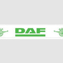 Osłona przeciwbłotna/fartuch (2380x350mm) - zielony napis "DAF" Image 1