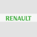 Osłona przeciwbłotna/fartuch (2380x350mm) - zielony napis "RENAULT" Image 1