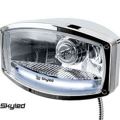 Owalny reflektor dalekosiężny JUMBO JE320.00 z nowoczesnym światłem postojowym LED typu "smile" Image 1