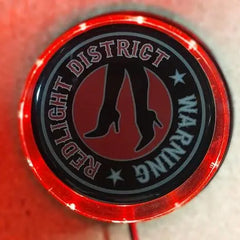 Podświetlane logo led,kolor światła czerwone Red light Image 1
