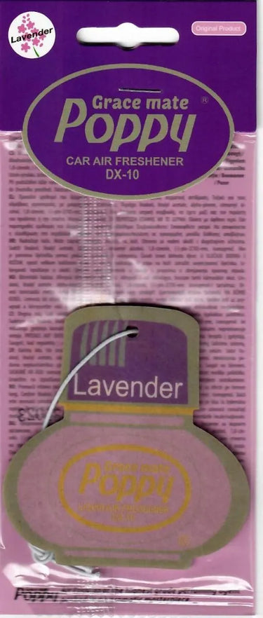 Podwieszany zapach do auta POPPY Grace Mate – Lawenda Image 1