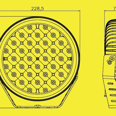 REFLEKTOR SKYLED COMA 9X 9" FULL LED Image 4