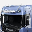 Rama dachowa MAX Highline Scania R/S 2016- spływająca nad osłonę p-słoneczną na 4 odbiorniki z wiązką i zaciskami Image 1