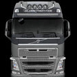 Rama dachowa Volvo FH4 FH5 Glob i Glob XL gładki profil Image 1