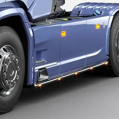 Ramy boczne 3750mm, 2x5 LED Scania R 2019- i S po liftingu osłon międzyosiowych, z zestawem montażowym Image 1