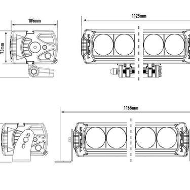 Reflektor LED LAZER TRIPLE-R 24 ELITE Gen2 (1125 mm, 27060 lm) Image 3
