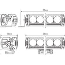 Reflektor LED LAZER TRIPLE-R 750 (220 mm, 4100 lm) Image 2