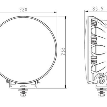 Reflektor SKYLED Cosmo Dynamic 9X FI220 160W Image 4