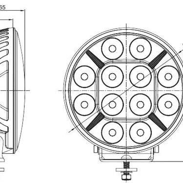 Reflektor SKYLED Jupiter 7X FI180 (60W,biała i pomarańczowa pozycja R112) Image 2
