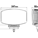Reflektor Skyled Jumbo Amber Full LED 10’’ (100W, Podwójne Pozycje R112) Image 3