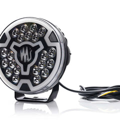 Reflektor dalekosiężny 7" 9000lm WAŚ z białym światłem pozycyjnym W257 Image 1