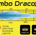 Reflektor dalekosiężny SKYLED Jumbo Draco DRL 80W FULL LED Image 5