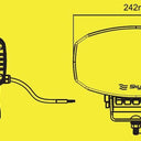 Reflektor dalekosiężny SKYLED Jumbo Draco DRL 80W FULL LED Image 6