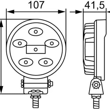 Reflektor roboczy LED Hella ValueFit R900 Image 2