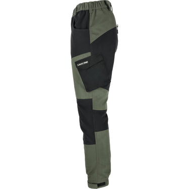 SPODNIE Z ELEMENTAMI STRETCH ZIELONO-CZARNE, "S", CE, LAHTI Image 4
