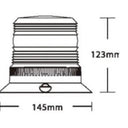Światło ostrzegawcze LED 12/24 na trzy śruby, R65, wys. 120 mm  Image 2