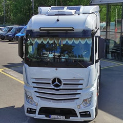 System Fotowoltaiczny Mercedes Actros BigSpace 2X55 WP z regulatorem MPPT Bluetooth Image 1