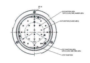 Tylna lampa LED (Bulls-Eye) SKYLED Image 3