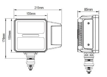 Uniwersalna lampa pługowa SKYLED VELA, FULL LED 9-36V Image 4