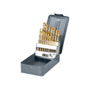 WIERTŁA DO METALU HSS TiN DIN338 SZLIF.SZT.19(1-10MM)PROLINE Image 1