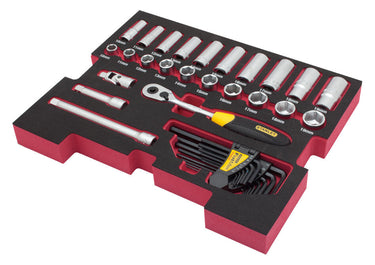 ZESTAW KLUCZY NASADOWYCH DO T-STACK 3/8" 38 SZT. Image 2