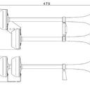 Zestaw elektrycznych sygnałów dźwiękowych 12V VEGA DUAL (FIAMM) – 41 cm i 47,5 cm Image 2