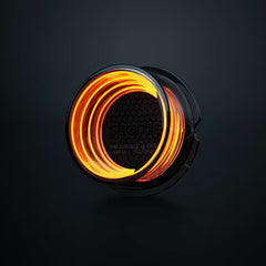 Pomarańczowe światło obrysowe boczne STRANDS FOR9T GEO 70,2 mm