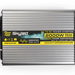 Przetwornica SKYLED 1000W 12V/230V sinusoida modyfikowana