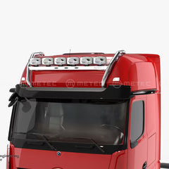 Rama dachowa Crossbar Mercedes Actros MP4/MP5 GigaSpace ze światłami LED i wiązką elektryczną