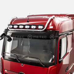 Rama dachowa spływająca 6 reflektorów Mercedes-Benz Actros MP4/MP5 Big Cab czarna