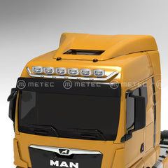Rama dachowa V-MAX MAN TGX (2020-) GM INDIVIDUAL z wiązką elektryczną, 6 wspornikami odbiorników i światłami obrysowymi LED