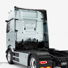 Rama górna zakabinowa R-Rail Mercedes-Benz Actros L (ProCab) od 2025 r. z 5 czerwonymi światłami LED